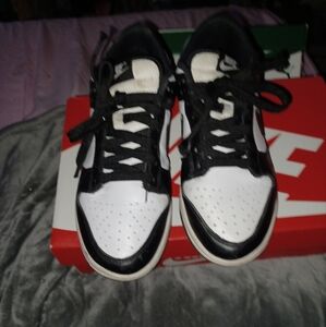 PANDAS,Black and White Nike Pandas